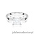 Pierścionek W0690 Diament 1,00ct Białe złoto 375