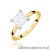 Pierścionek W0690 Diament 1,00ct Żółte złoto 375